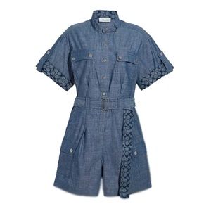 Coach Chambray Romper